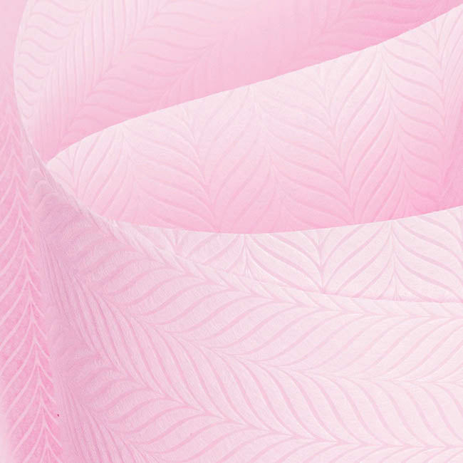 Nonwoven Embossed Wrap Sheets Willow Pink Pk 50 (50x70cm)