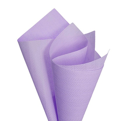 Nonwoven Embossed Wrap Sheets Willow Lilac Pk50 (50x70cm)