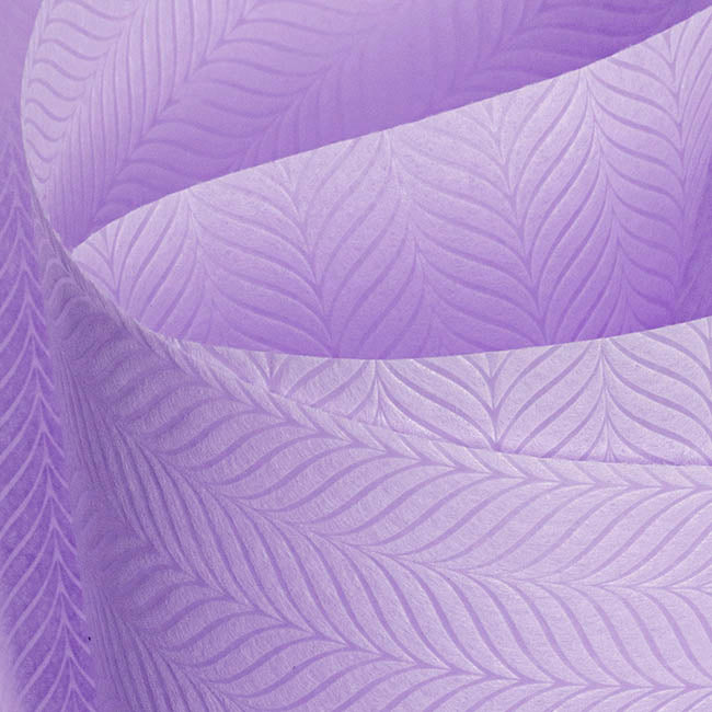 Nonwoven Embossed Wrap Sheets Willow Lilac Pk50 (50x70cm)
