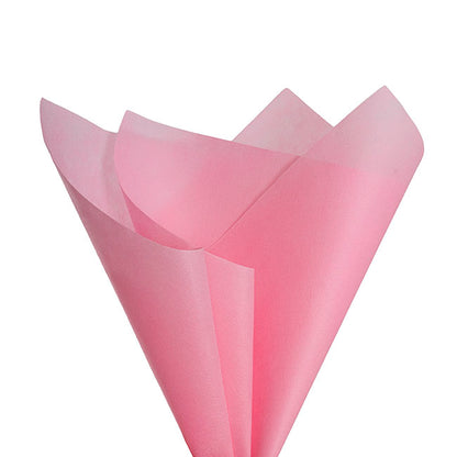 Nonwoven Premium Embossed Wrap Sheets Pink Pk 50 (50x70cm)
