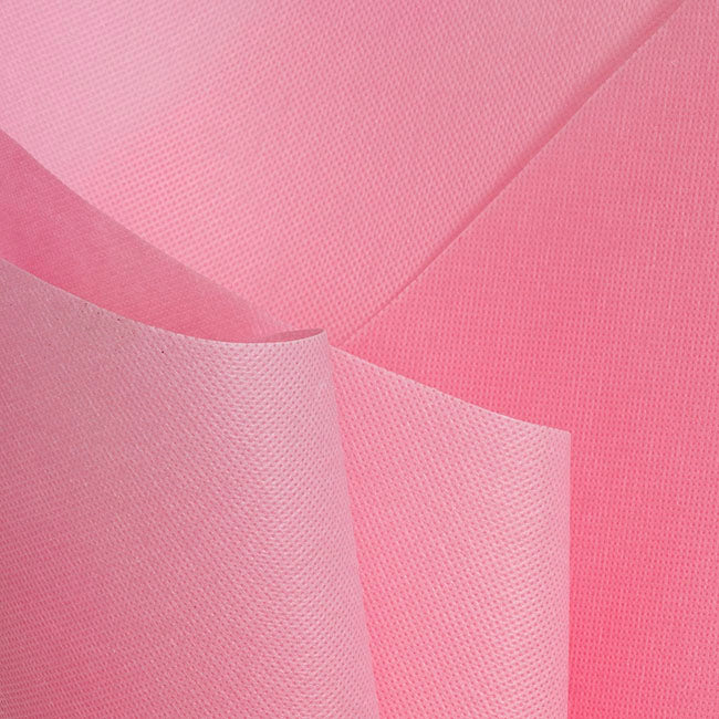 Nonwoven Premium Embossed Wrap Sheets Pink Pk 50 (50x70cm)