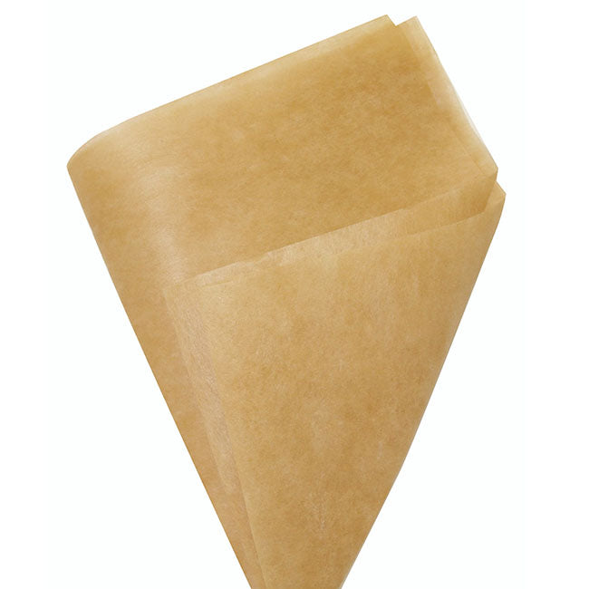 Nonwoven Wrap Sheets NOVA Metallic Gold (50x70cm) Pack 50