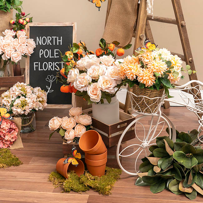 A-Frame Chalkboard Large Brown (40x80cmH)