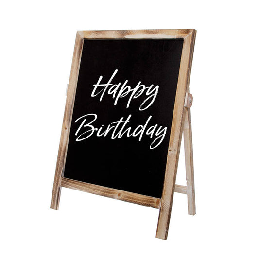 A-Frame Chalkboard Medium Brown (42x60cmH)