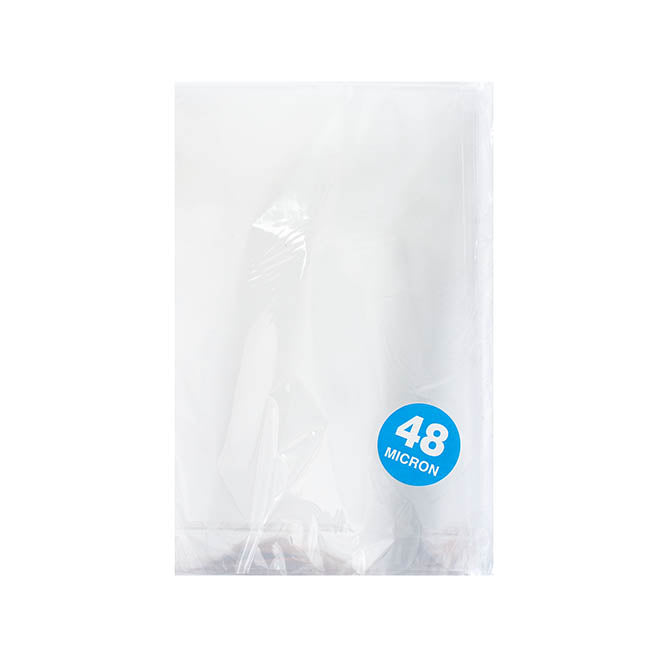 Cello Bag 48mic Pack 100 Clear (15x30cmH)
