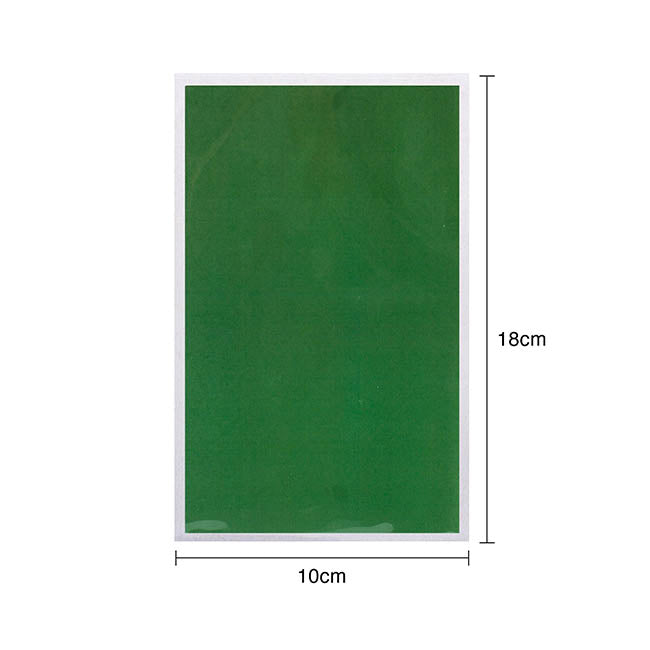 Cello Bag 48mic Pack 100 Clear (10x18cmH)