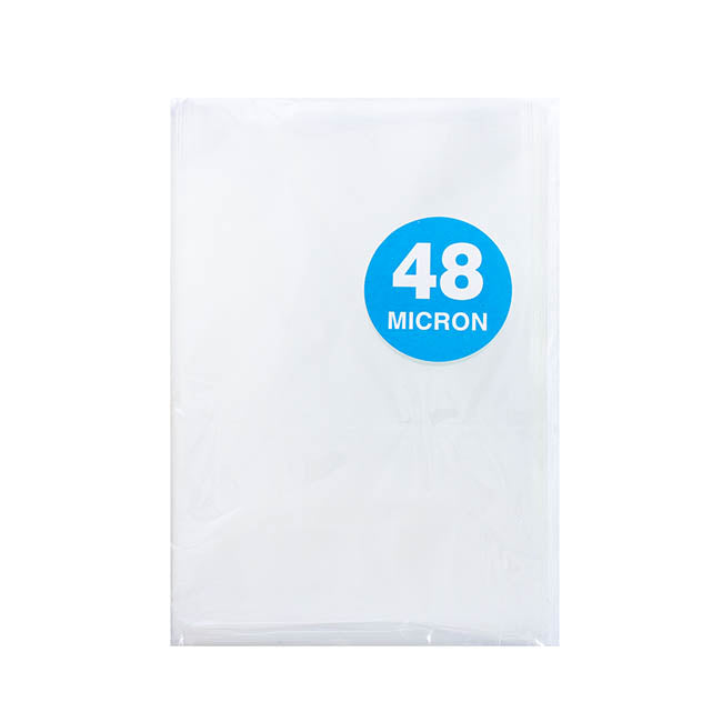 Cello Bag 48mic Pack 100 Clear (12x17.5cmH)