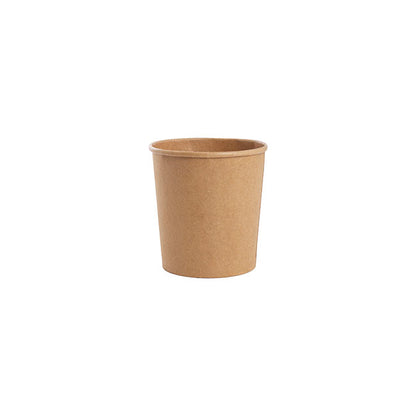 Paper Container Round 850ml Single Kraft (11.5Dx12cmH)