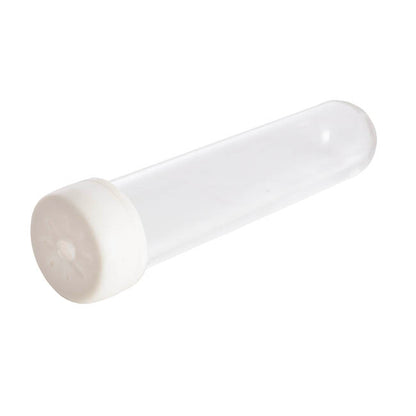 Vials Clear Premium Large 18mL with Cap Pack 10 (9.5cmH)
