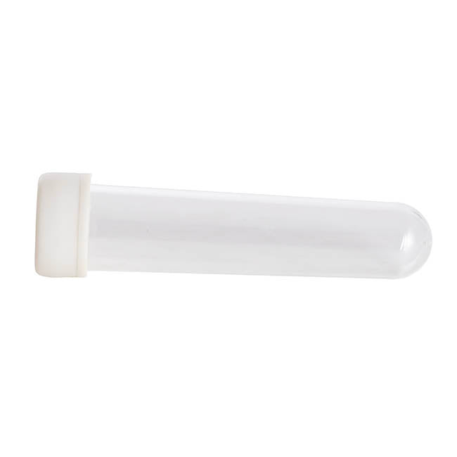 Vials Clear Premium Large 18mL with Cap Pack 10 (9.5cmH)