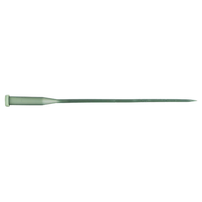 Orchid Vials Large With Stem & Cap Pack 10 Green (30cm)