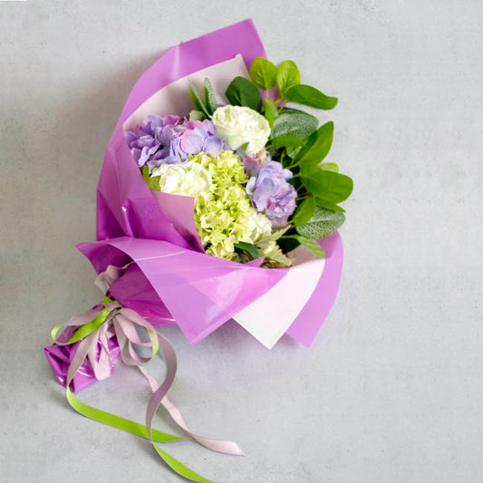 Coloured Cellophane 40 micron Lavender (50x70cm) Pack 150