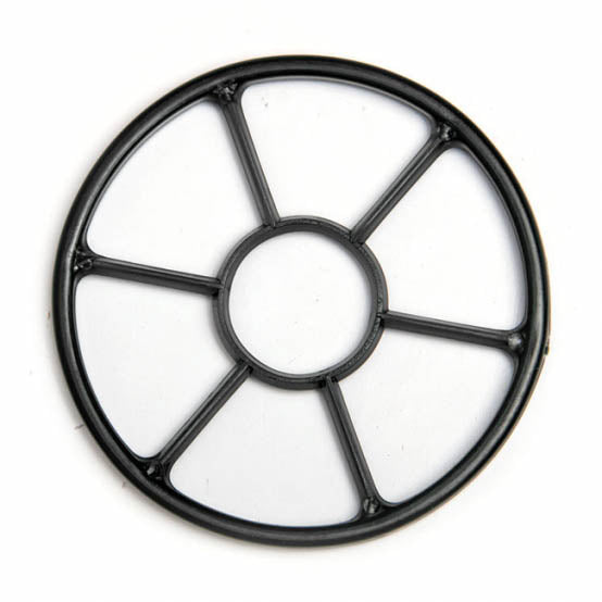 Cemetery Memorial Spike Vase "Loving Memory" BLK (10Dx33cmH)