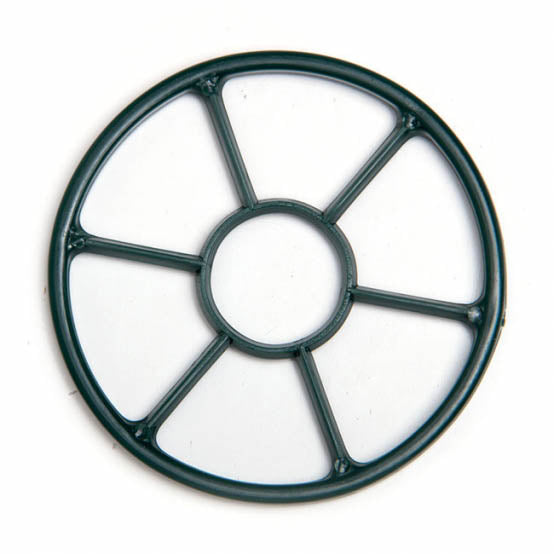 Cemetery Memorial Flower Vase with Spike Green (10Dx33cmH)