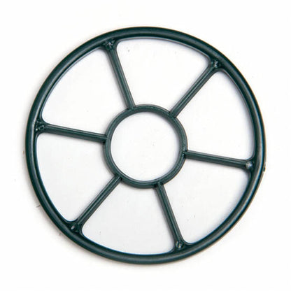 Cemetery Memorial Flower Vase with Spike Green (10Dx33cmH)