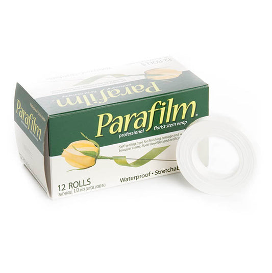 Parafilm Stem Tape White Single Roll (12.5mm x 27m)