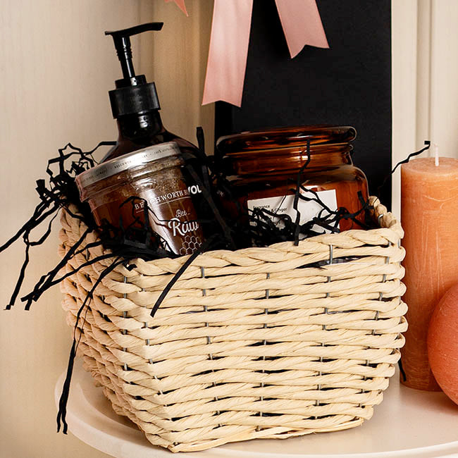 Premium Shredded Paper Filler Crinkle Cut Black 150gram Bag