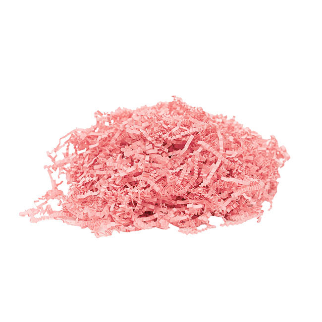 Premium Shredded Paper Filler Crinkle Cut Pink 150gm Bag