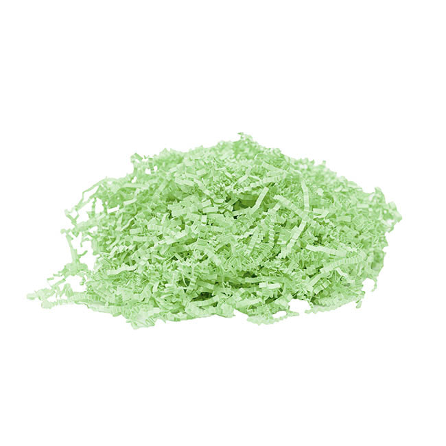 Premium Shredded Paper Filler Crinkle Cut Mint 150gram Bag