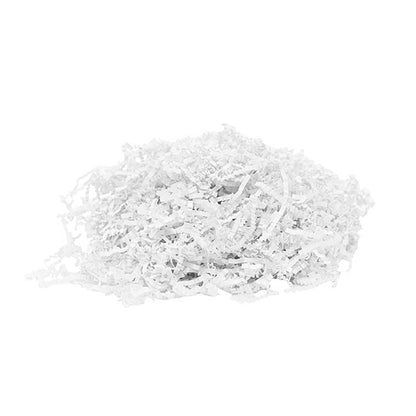 Premium Shredded Paper Filler Crinkle Cut White 150gram Bag