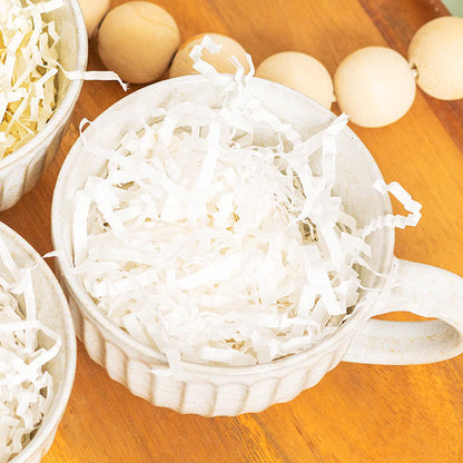 Shredded Paper Food Grade 4mm White 150gram Mini Bag