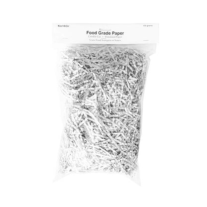 Shredded Paper Food Grade 4mm White 150gram Mini Bag