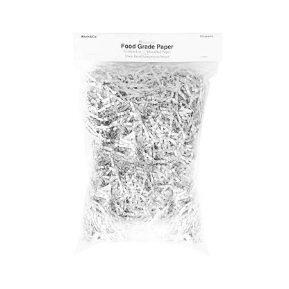 Shredded Paper Food Grade 4mm White 150gram Mini Bag