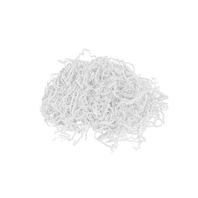 Shredded Paper Food Grade 4mm 40gsm White 1kg Box
