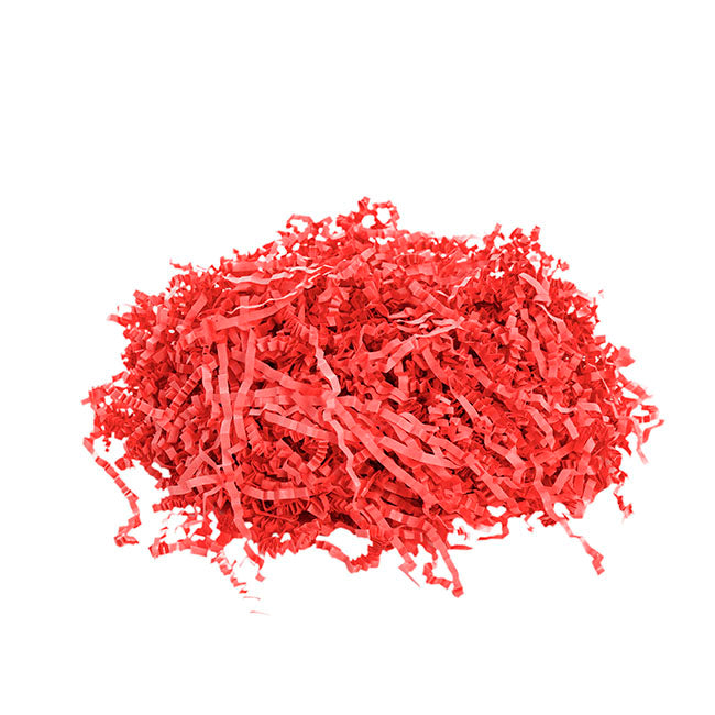 Shredded Paper Filler Food Grade 3mm Red 1kg Box