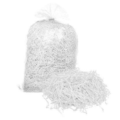Premium Shredded Paper Filler Crinkle Cut White 1kg Bag