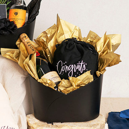 Metallic Tissue Paper Mini Packs 24 17gsm Gold (50x73cm)