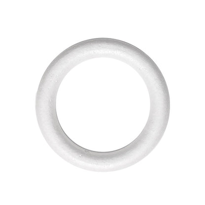Polystyrene Wreath Full Round Edge (24.5Dx4cm) Pack 2
