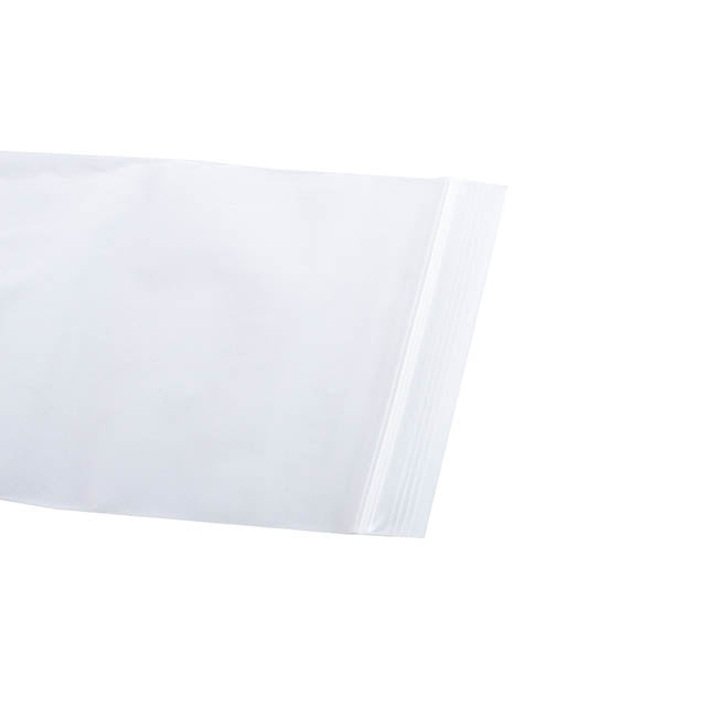 Resealable Press Seal Cello Bag Clear PK 100 (14Wx20cmH)