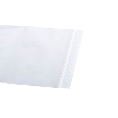 Resealable Press Seal Cello Bag Clear PK 100 (14Wx20cmH)