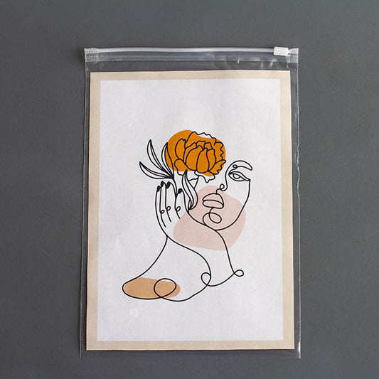 Resealable Zip Slide Cello Bag Clear Pack 100 (18Wx25cmH)