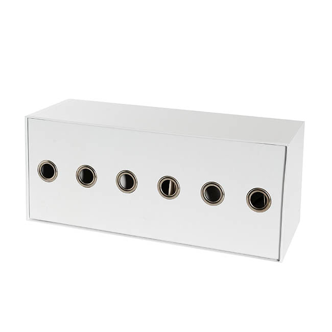 Ribbon Dispenser Box White (36x15x15cmH)