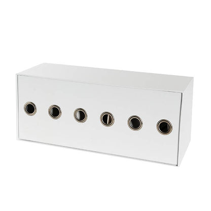 Ribbon Dispenser Box White (36x15x15cmH)