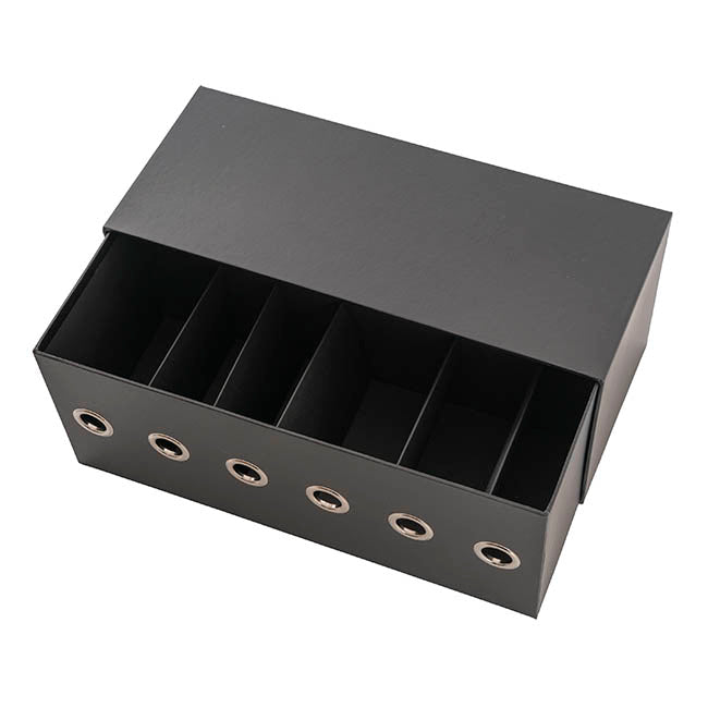 Ribbon Dispenser Box Black (36x15x15cmH)