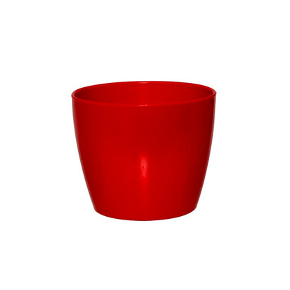 Regal Pot 13.5Dx11.5cmH Red