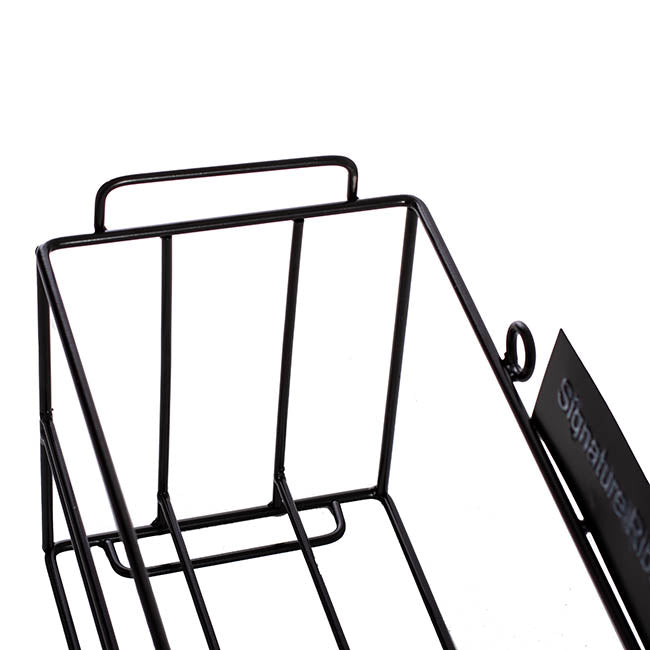 Ribbon Stand Stackable 62x18x23cmH Black