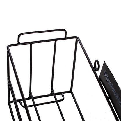 Ribbon Stand Stackable 62x18x23cmH Black
