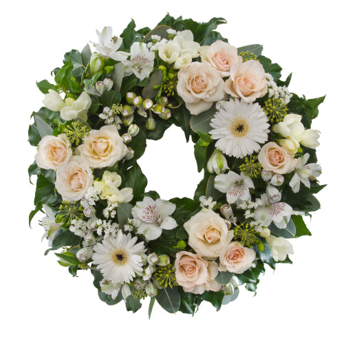 Interflora Rose and Freesia Wreath
