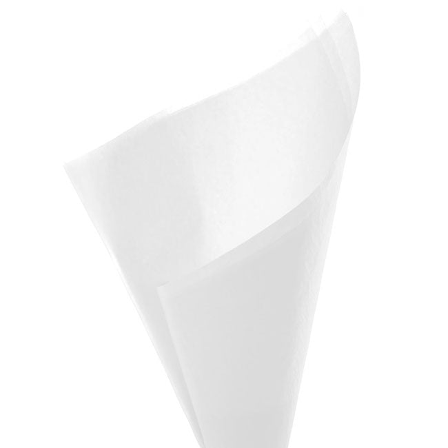Tissue Paper Pack 480 Deluxe Acid Free 17gsm White (50x75cm)