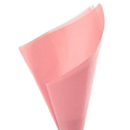 Tissue Paper Pack 480 Deluxe Acid Free 17gsm Pink (50x75cm)