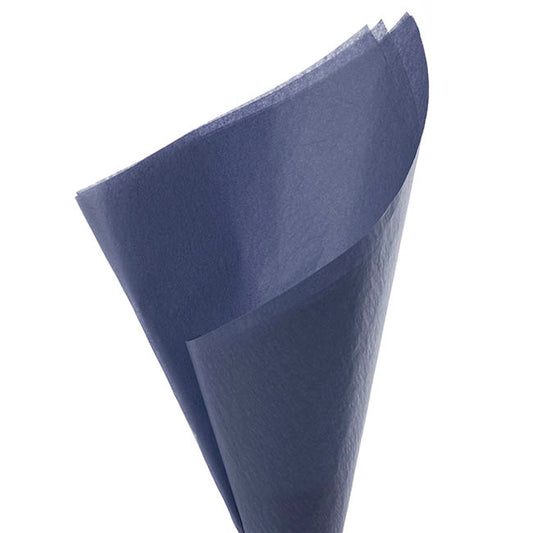 Tissue Paper Pack 480 Deluxe Acid Free 17gsm Navy (50x75cm)
