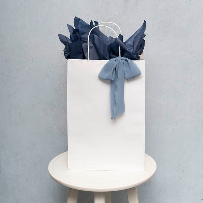 Tissue Paper Pack 480 Deluxe Acid Free 17gsm Navy (50x75cm)