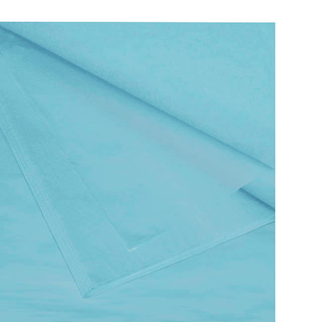 Tissue Paper Pack 100 Acid Free 17gsm Light Blue (50x75cm)