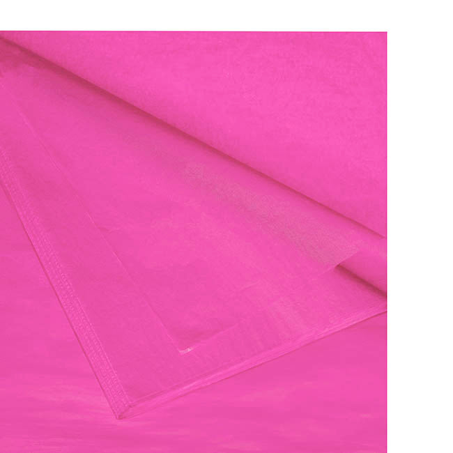 Tissue Paper Pack 100 Acid Free 17gsm Cerise (50x75cm)