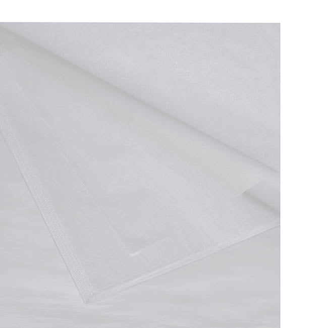 Tissue Paper Pack 100 Acid Free 17gsm White (50x75cm)