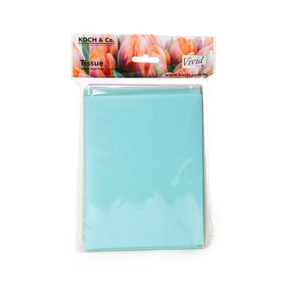 Tissue Paper M Pack 24 Acid Free 17gsm Mix Pastels (50x75cm)